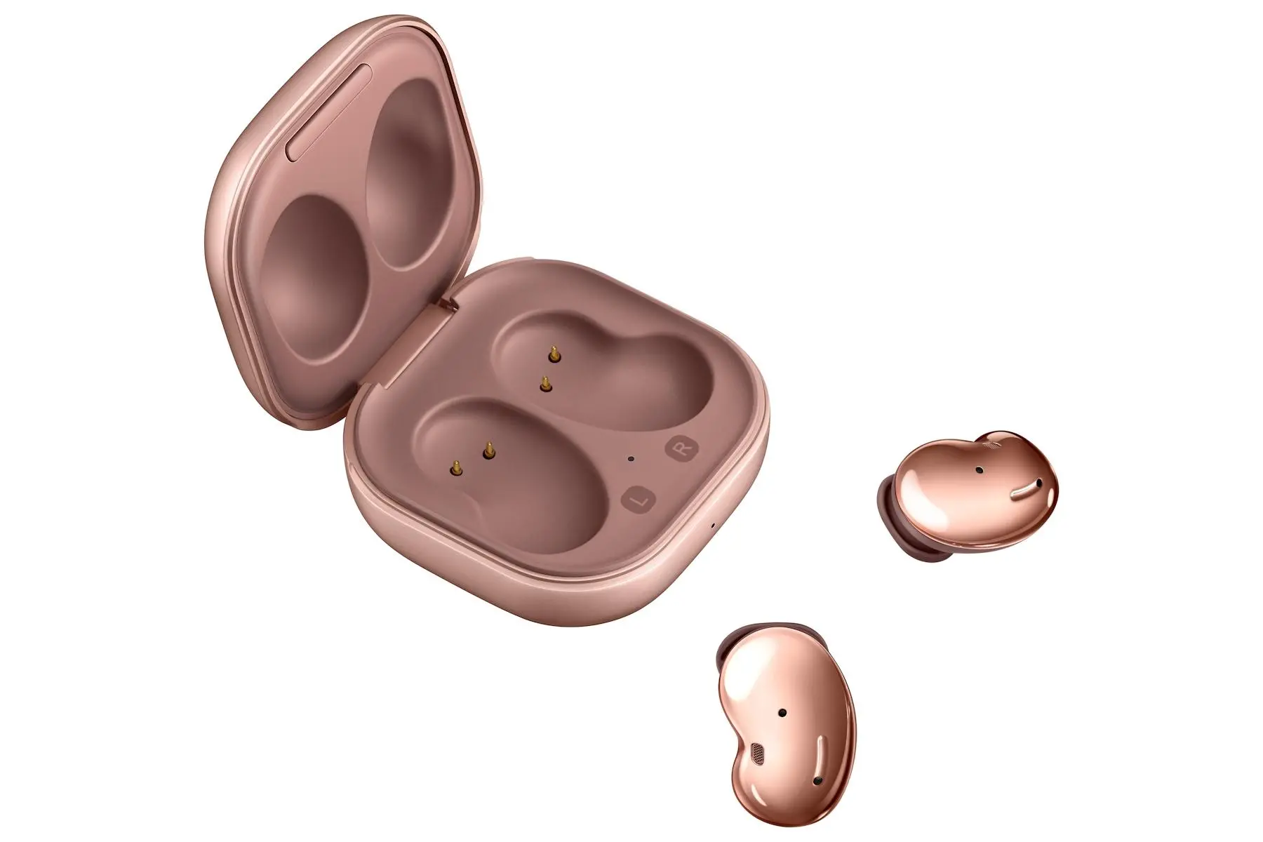 Słuchawki bezprzewodowe Samsung Galaxy Buds Live SM-R180NZN Dokanałowe Bluetooth 5.0 Miedziany
