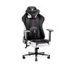 Fotel Diablo Chairs X-Player 2.0 Normal Size Gamingowy do 150kg Skóra ECO Tkanina Czarno-biały