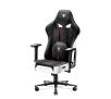 Fotel Diablo Chairs X-Player 2.0 Normal Size Gamingowy do 150kg Skóra ECO Tkanina Czarno-biały