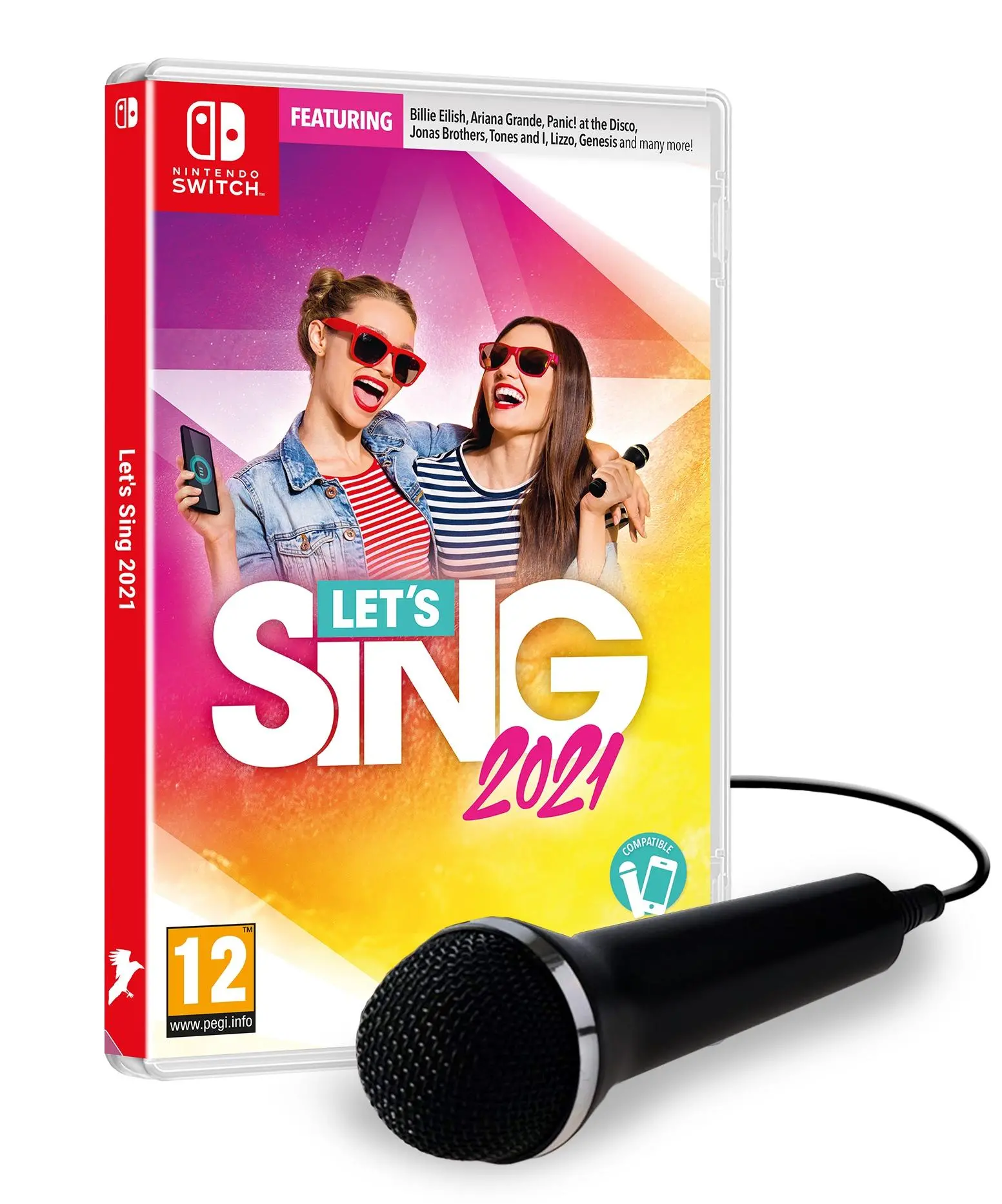 Let's Sing 2021 + mikrofon Gra na Nintendo Switch