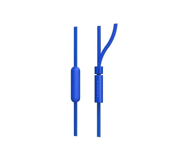 Philips TAE1105BL/00 Dokanałowe Mikrofon Niebieski