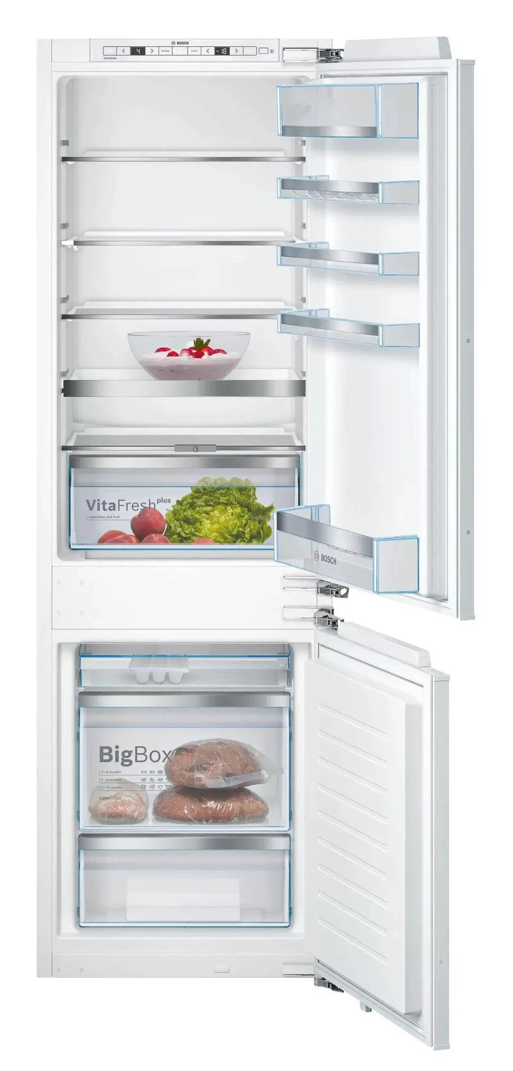 Lodówka Bosch KIS86AFE0 177,2cm Szuflada z kontrolą wilgotności