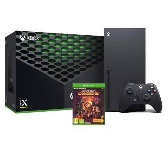 Konsola Xbox Series X z napędem 1TB + Minecraft Dungeons + Edycja Hero