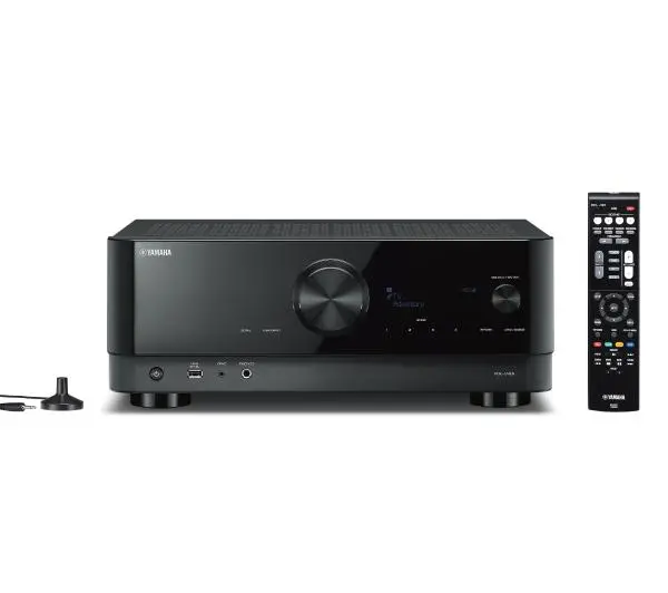 Yamaha MusicCast RX-V4A 5.2-kanałowy Wi-Fi Bluetooth AirPlay Czarny - Kup na Raty - RRSO 0%