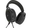 Słuchawki przewodowe z mikrofonem Corsair HS50 PRO Stereo Nauszne Czarno-zielony