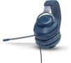 Słuchawki przewodowe z mikrofonem JBL Quantum 100 Nauszne Niebieski