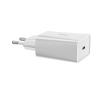 Baseus USB-C PD  Mini, Power Delivery, 18W + kabel USB-C - Lightning 1m (biały)