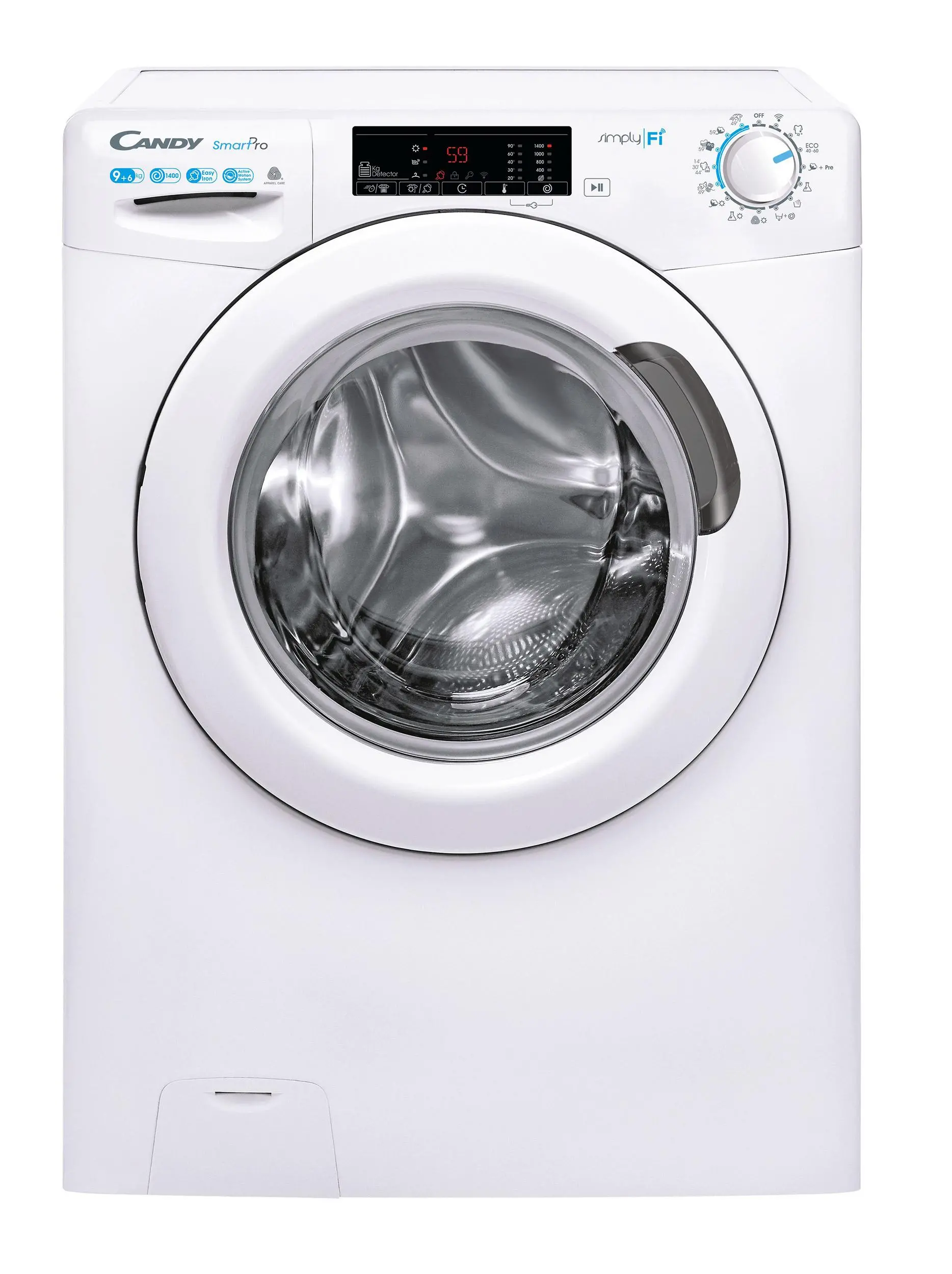 Pralko-suszarka Candy SmartPro CSOW 4965TWE/1-S 58cm 9kg/6kg