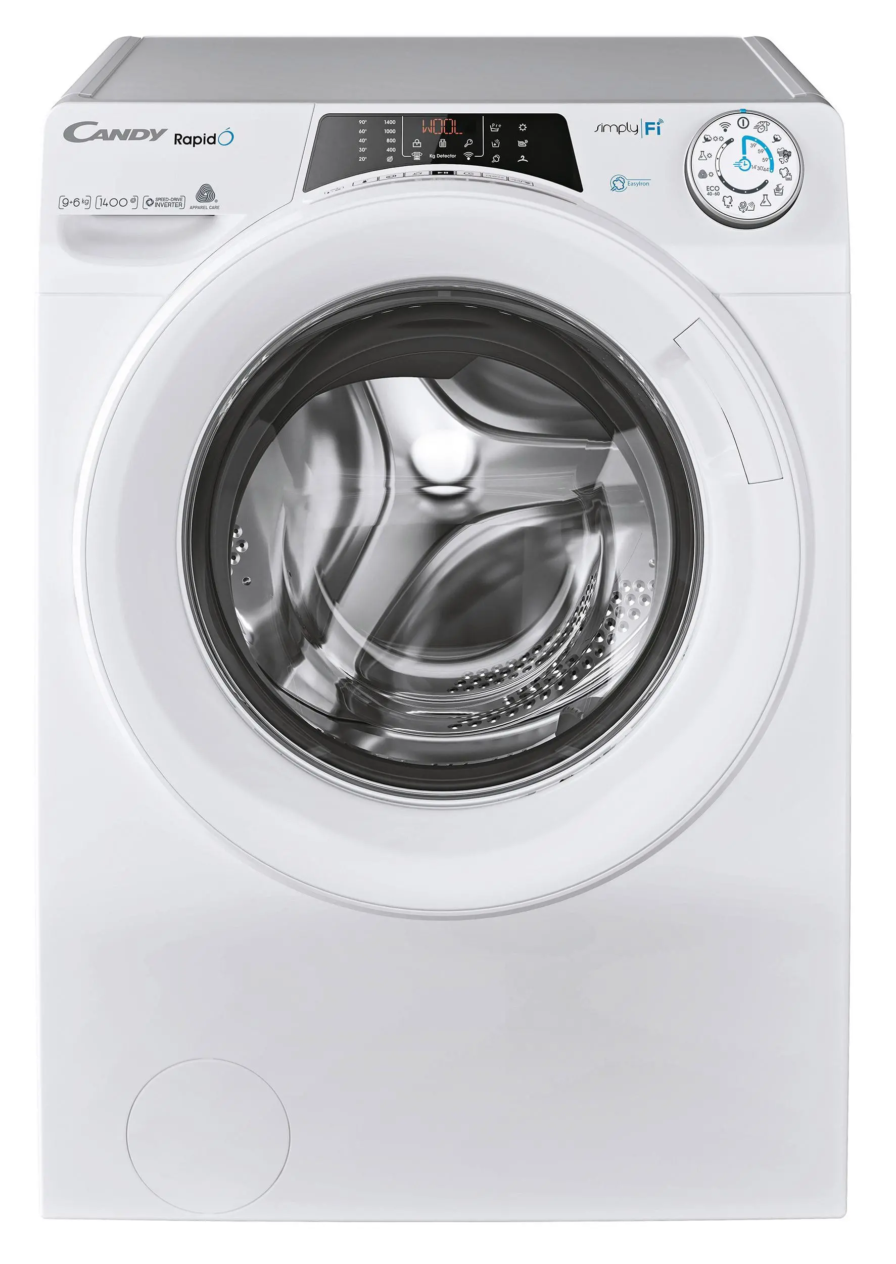 Pralko-suszarka Candy RapidO ROW 4964DWMT/1-S 51cm 9kg/6kg