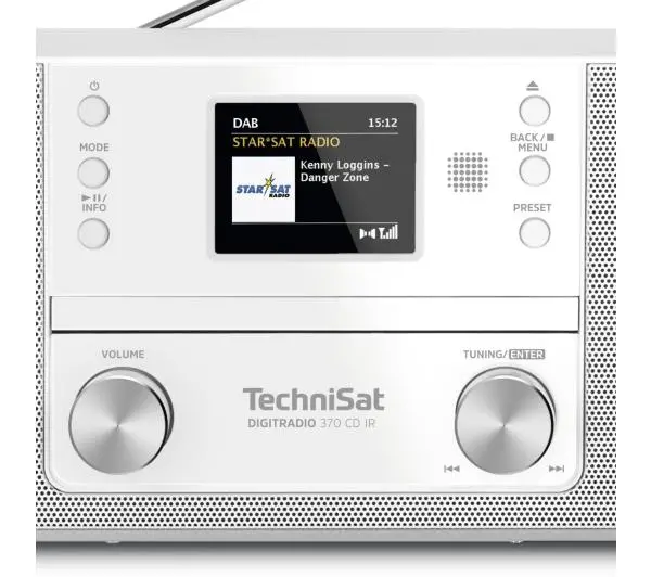 TechniSat DigitRadio 371 CD IR Radio FM DAB+ Internetowe Bluetooth Czarny - Kup na Raty - RRSO 0%