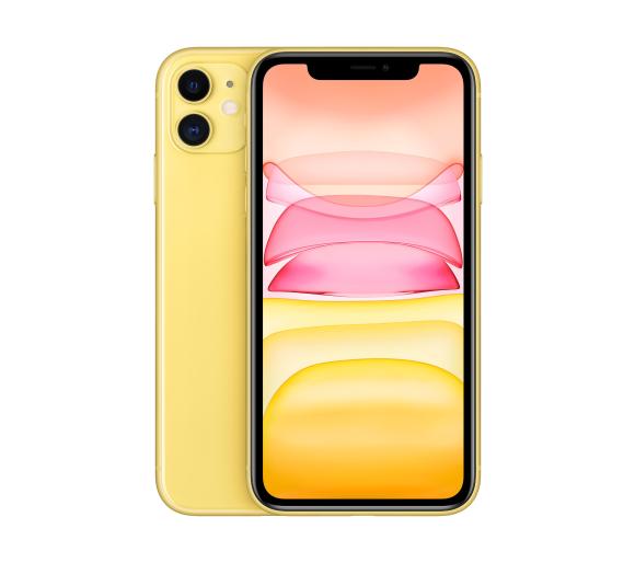 smartfon Apple iPhone 11 128GB (żółty)