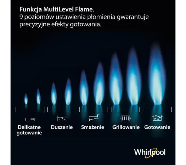 Whirlpool GOFL 629/S 59cm - DRUGI -30%, ALBO 5-TY ZA 1ZŁ - Kup na Raty - RRSO 0%