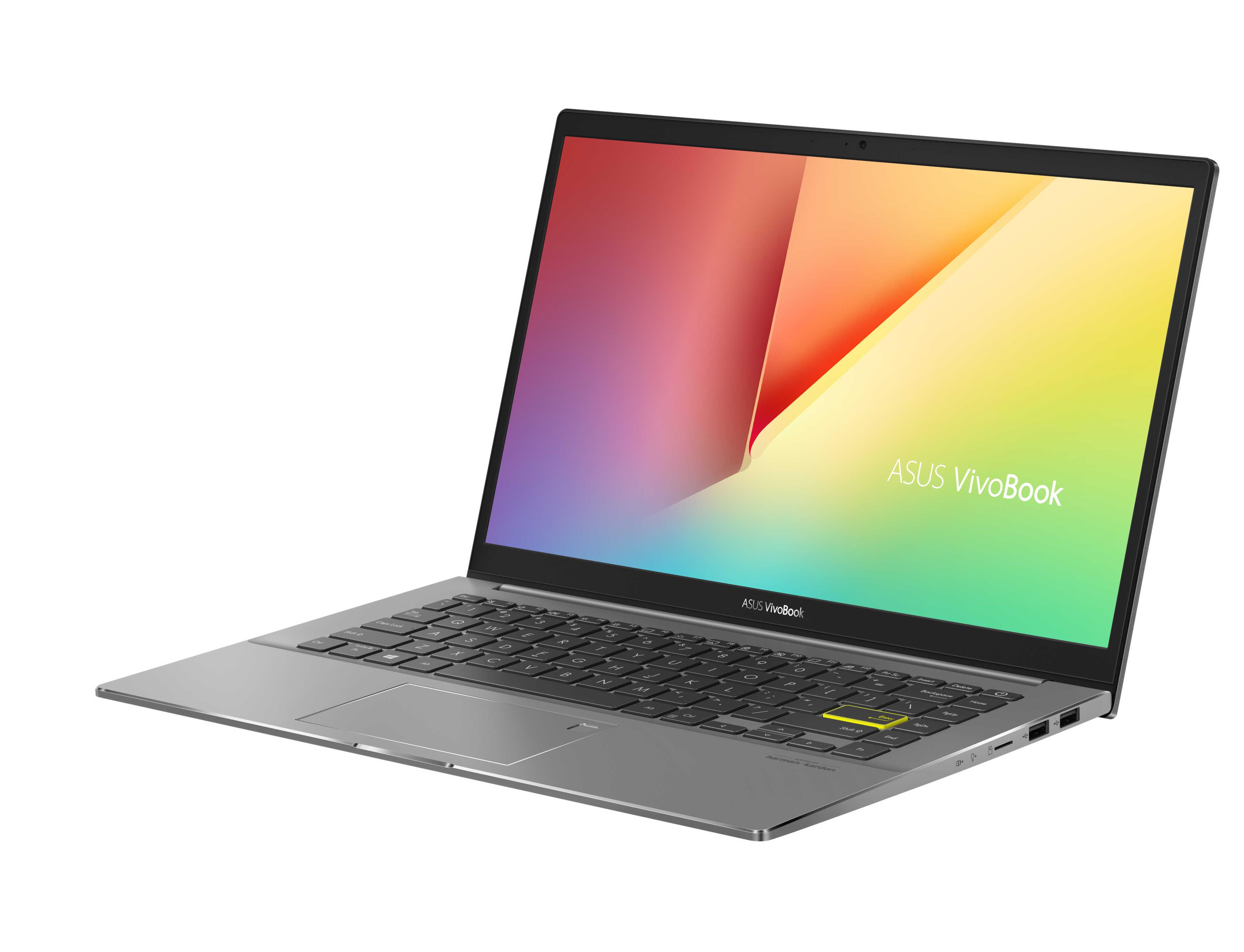 Laptop ultrabook ASUS VivoBook S14 M433IA EB082T 14 R5 4500U 16GB RAM 512GB Dysk SSD Win10 Czarny Opinie Cena RTV EURO AGD