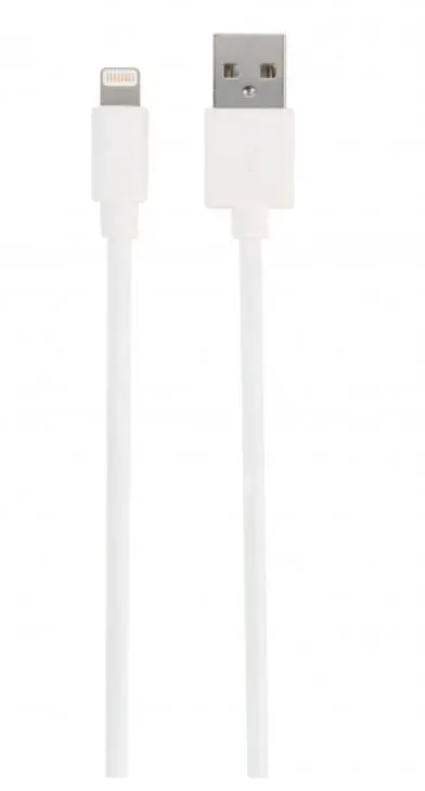 Kabel Vivanco Lightning 1m Biały