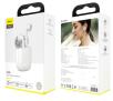 Słuchawki bezprzewodowe Baseus Encok W04 Pro - douszne - Bluetooth 5.0 - biały