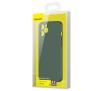 Etui Baseus Liquid Silica Gel Case do iPhone 12 Pro (zielony)