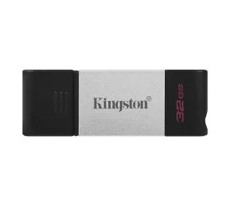 PenDrive Kingston DT80 32GB USB 3.2 Typ-C Czarno-srebrny