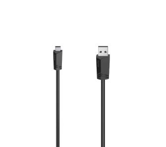 Kabel USB Hama X1200605 0,75m Srebrno-szary
