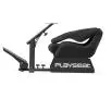 Fotel Playseat® Evolution Black Actifit Wyścigowy Tkanina do 122kg Czarny