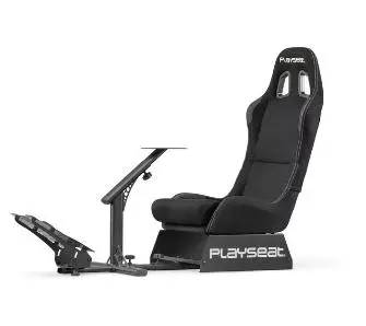 Fotel Playseat® Evolution Black Actifit Wyścigowy Tkanina do 122kg Czarny