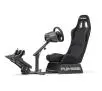Fotel Playseat® Evolution Black Actifit Wyścigowy Tkanina do 122kg Czarny