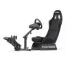 Fotel Playseat® Evolution Black Actifit Wyścigowy Tkanina do 122kg Czarny