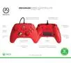 Pad PowerA Enhanced Red do Xbox Series X/S, Xbox One, PC Przewodowy