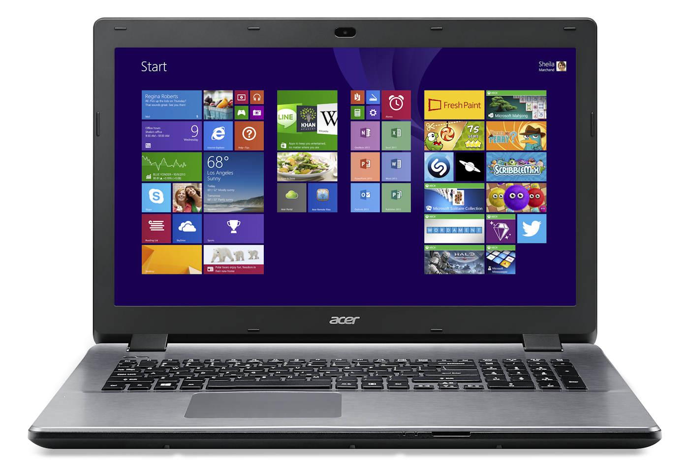 Acer Aspire E5-771G 17,3" Intel® Core™ i5-4210U 6GB RAM 1000GB GF840 Grafika Win8.1