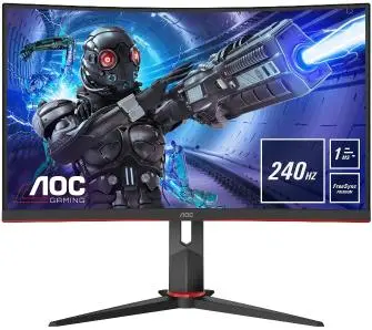 Monitor AOC C32G2ZE/BK  32" Full HD VA 240Hz 1ms Zakrzywiony Gamingowy