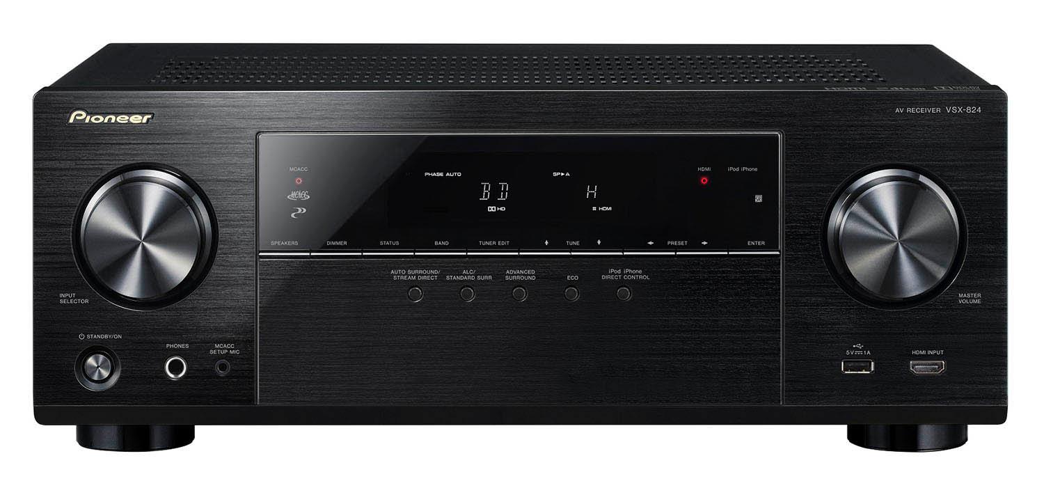 Amplituner Pioneer VSX-824-K (czarny)