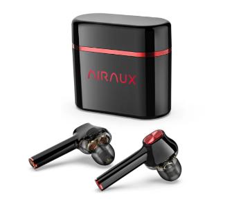 Słuchawki bezprzewodowe BlitzWolf AirAux AA-UM5 Dokanałowe Bluetooth 5.0 Czarno-czerwony