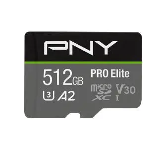 Karta pamięci PNY microSDXC PRO Elite 512GB 100/90 mb/s