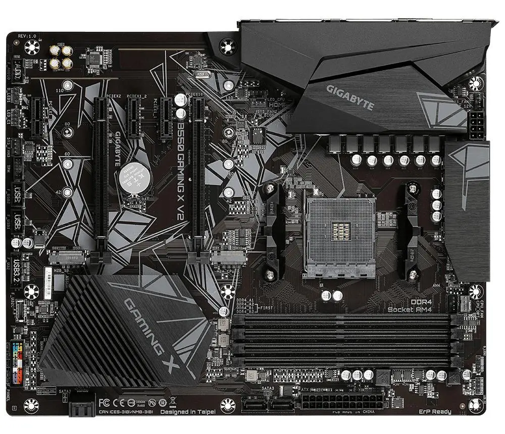 фото Материнская плата Gigabyte B550 Gaming X V2 1