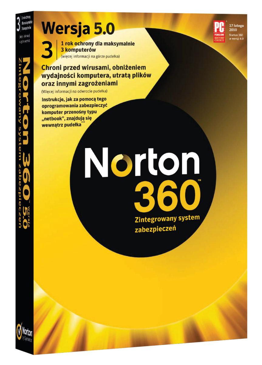 Symantec Norton 360 5.0 PL 3stan/12m-c