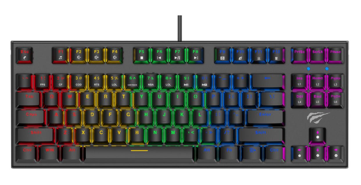 Klawiatura mechaniczna Havit KB857L