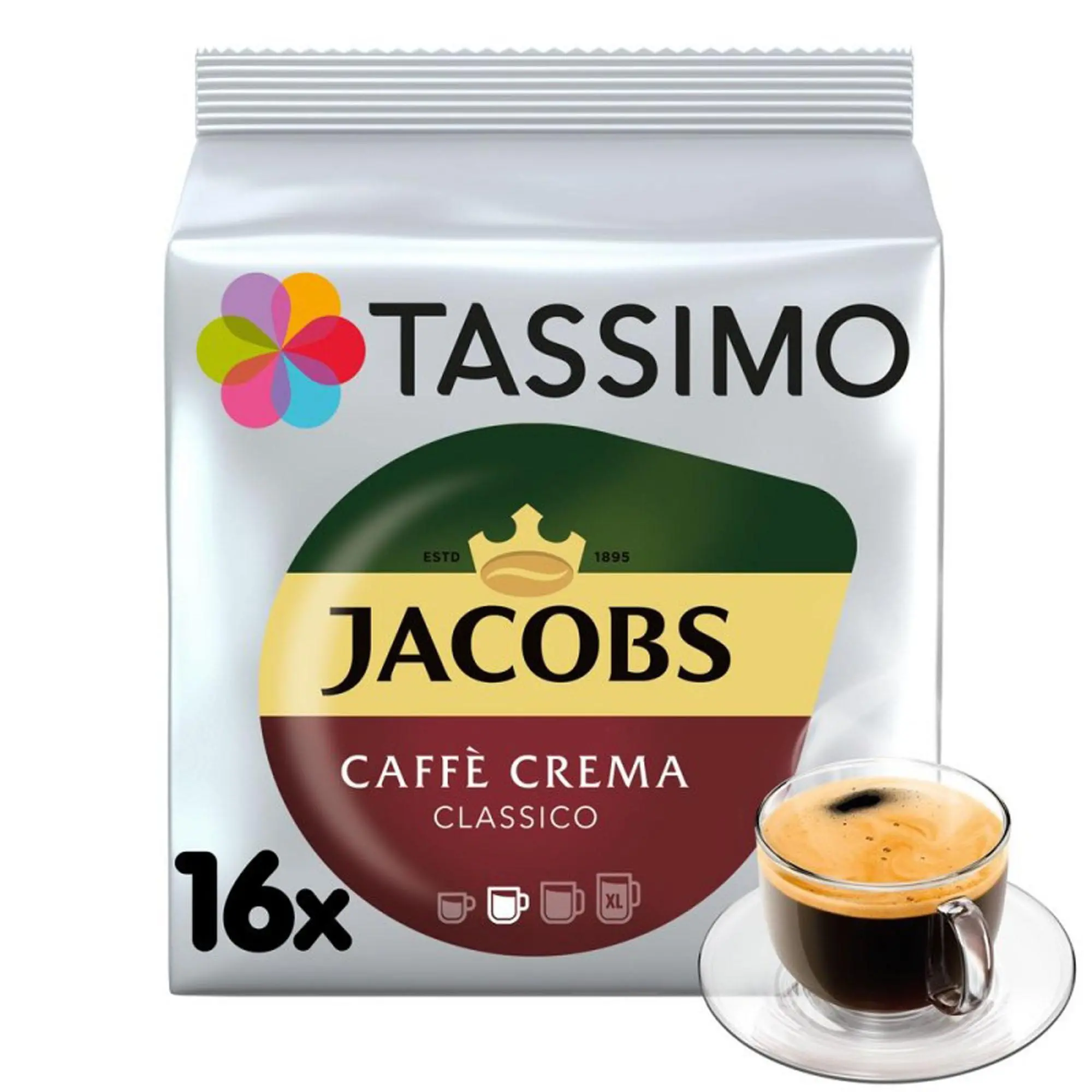 Kapsułki Tassimo Caffe Crema Classico 16szt.