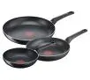 Zestaw patelni Tefal Simple Cook B5569153 Tytanowa 20cm, 24cm, 28cm