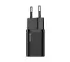 Ładowarka sieciowa Baseus CCSUP-B01 Super Si Quick Charger 1C PD 20W USB-C Czarny