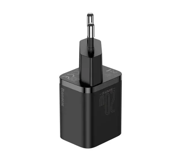 Baseus CCSUP-B01 Super Si Quick Charger 1C PD 20W USB-C Czarny