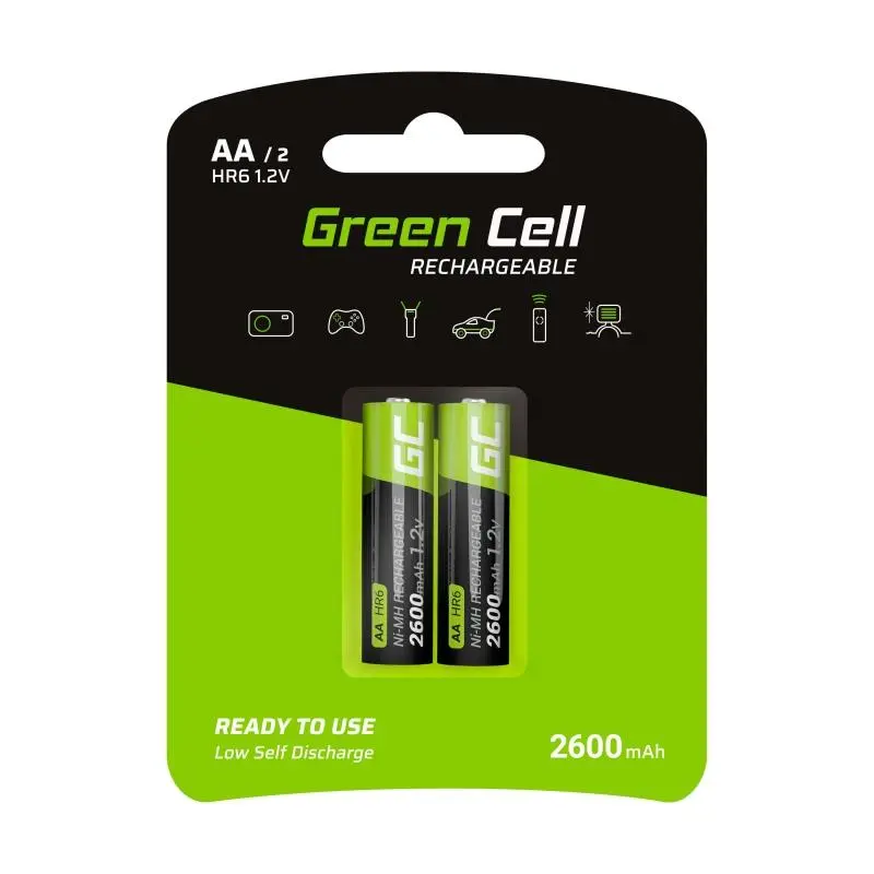 Akumulatorki Green Cell GR05 AA 2600mAh 2szt.