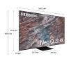 Telewizor Samsung Neo QLED QE75QN800AT 75" QLED 8K 120Hz Tizen HDMI 2.1