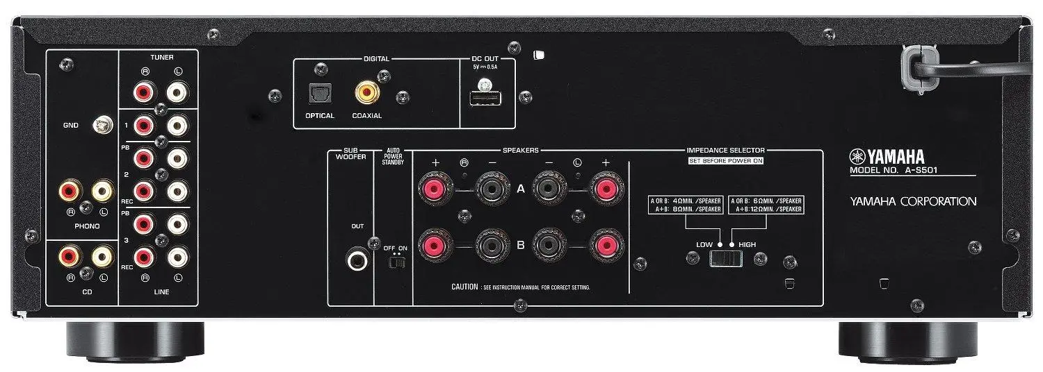 アンプ ヤマハ A-S501 ヤマハ | A-S501 - HiFiコンポーネント - 概要