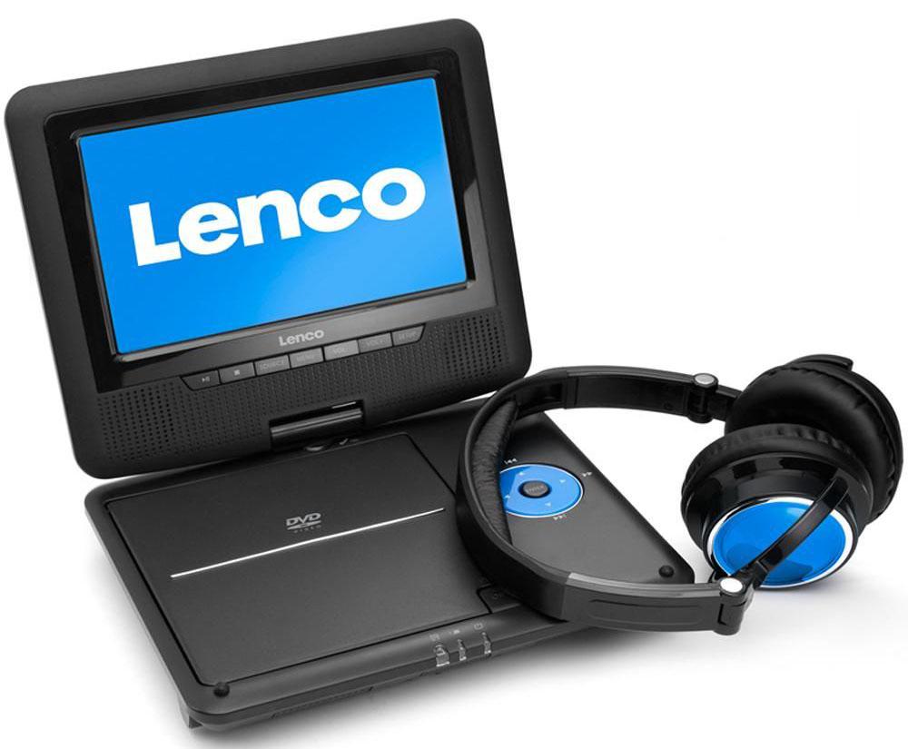 Przenośny odtwarzacz DVD Lenco DVP-736 (niebieski)