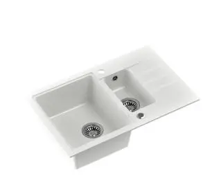 Quadron HCQP57850BIK Peter 156 Granitowy Biały - DRUGI -30%, ALBO 5-TY ZA 1ZŁ - Kup na Raty - RRSO 0%