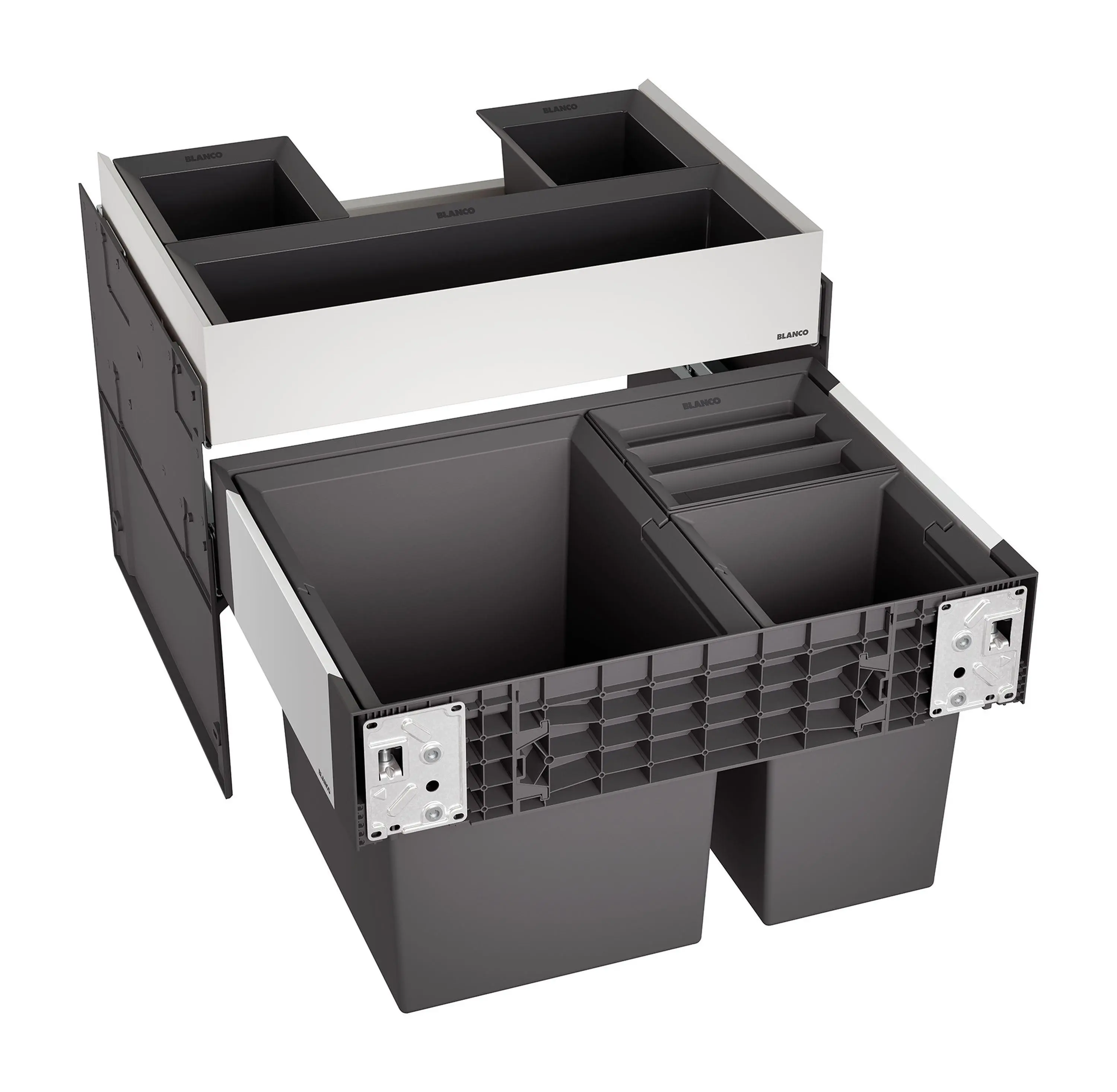 Sortownik odpadów Blanco Select II Orga XL 60-3 526210 1x12l 1x30l 2x8l