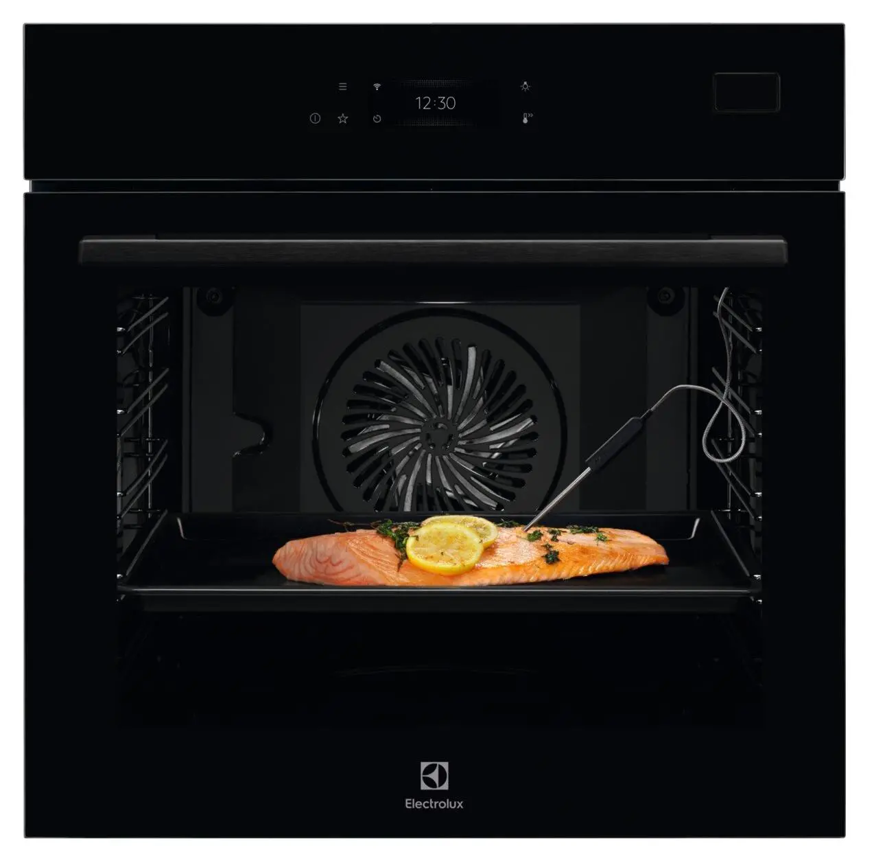 Piekarnik elektryczny parowy Electrolux 800 SteamBoost COB8S39WZ Termoobieg Termosonda Zdalne sterowanie Czarny