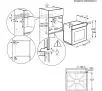 Piekarnik elektryczny parowy Electrolux EOC8P39WZ SteamCrisp Termoobieg Czarny