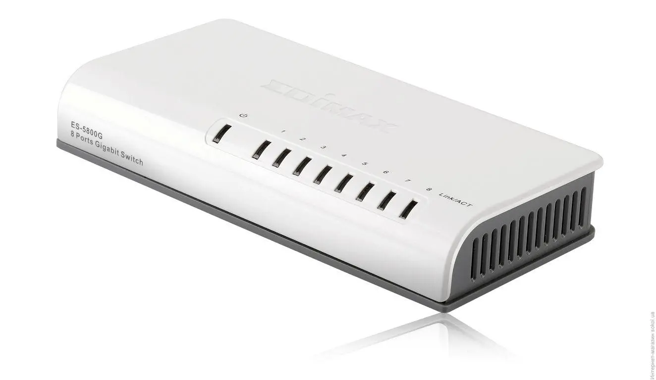 Switch Edimax ES-5800G Biały