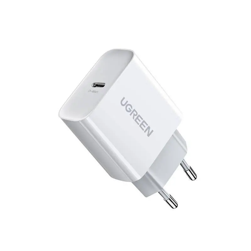 Ładowarka sieciowa UGREEN CD137 20W  PD 3.0  USB-C Biały