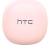 Słuchawki bezprzewodowe HTC Wireless Earbuds - dokanałowe - Bluetooth 5.0 - różowy
